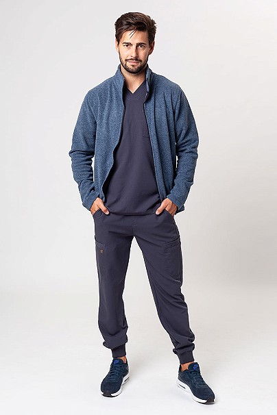 Bluza polarowa męska Malfini Shift (standard GRS) granat denim