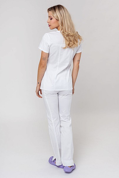Komplet medyczny damski Cherokee Core Stretch Mid Rise biały