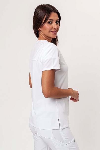 Bluza medyczna damska Dickies EDS Essentials Mock biała