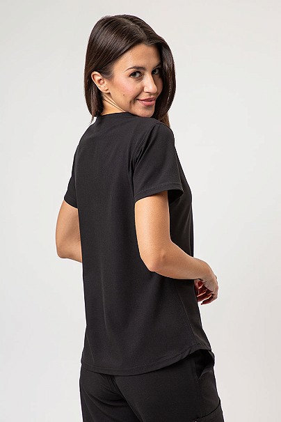 Bluza medyczna damska Dickies EDS NXT Round Neck czarna