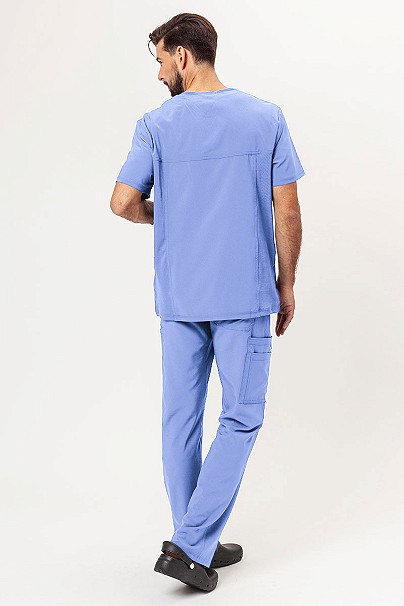 Bluza medyczna męska Cherokee Infinity V-neck Men klasyczny błękit