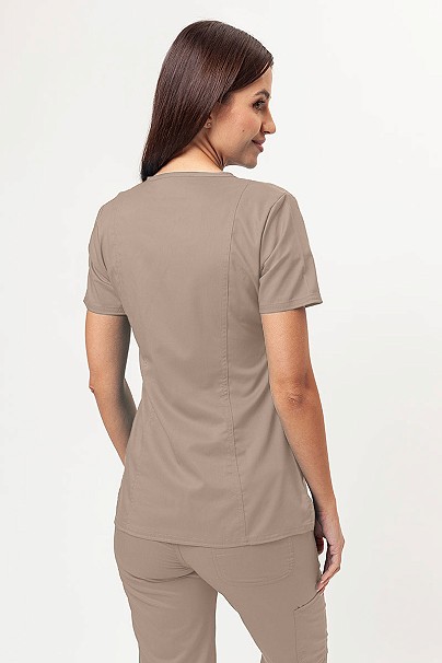 Bluza medyczna damska Cherokee Revolution Mock beżowa