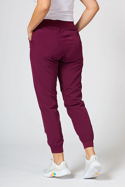Spodnie damskie Maevn Matrix Impulse Jogger wiśniowe