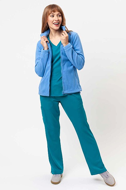 Bluza polarowa damska Rimeck Fleece Jacket lazurowa