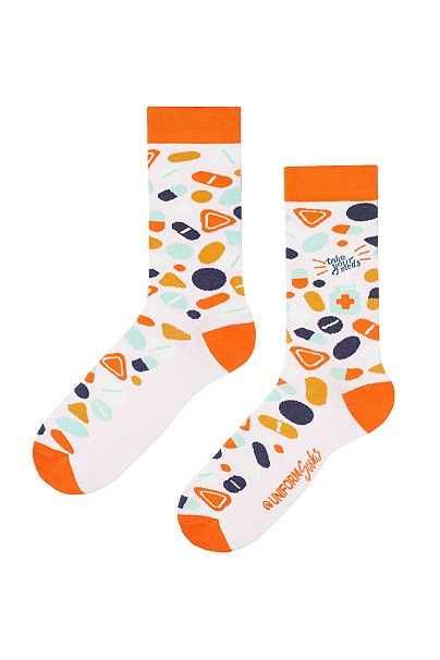 Kolorowe skarpetki Take Your Meds - UniformSocks