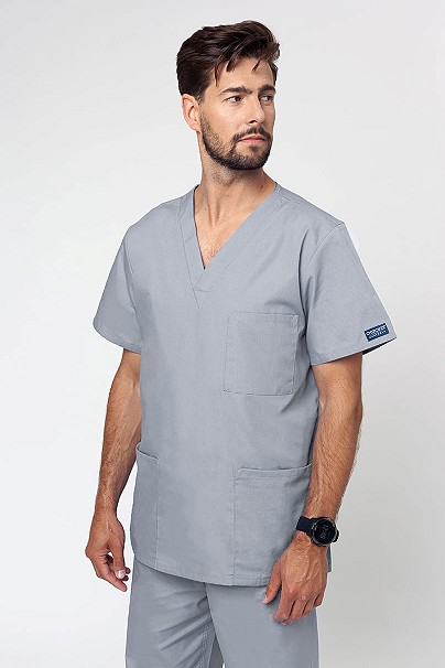 Bluza medyczna męska Cherokee Originals V-neck popielata