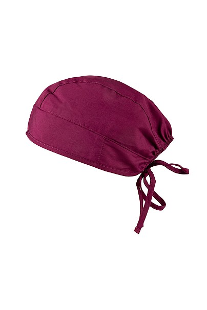 Czepek Cherokee Scrubs Hat wiśniowy