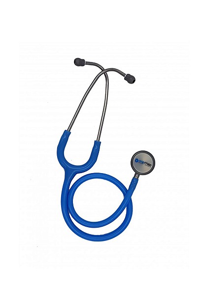 Stetoskop pediatryczny oromed, dwustronny - niebieski