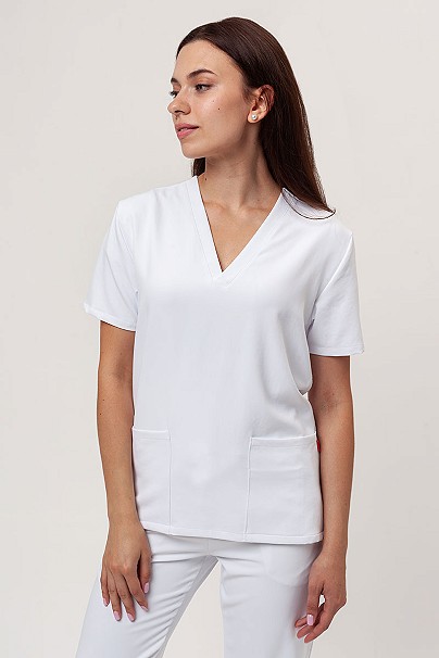 Bluza medyczna damska Velilla Microfiber biała
