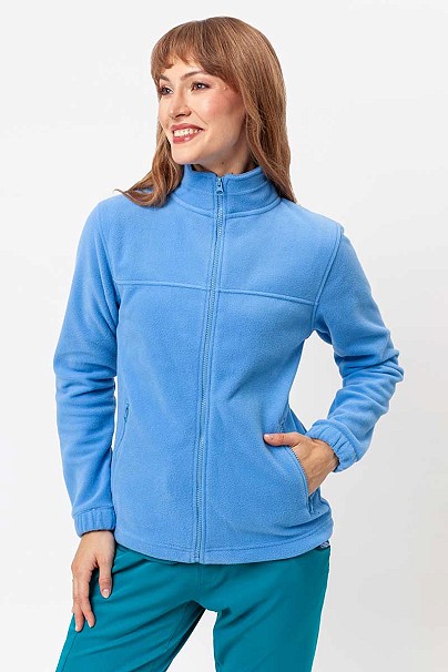 Bluza polarowa damska Rimeck Fleece Jacket lazurowa