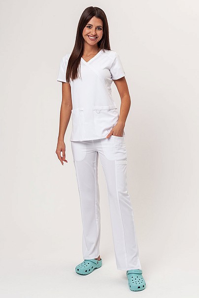 Komplet medyczny damski Dickies EDS Essentials Mid Rise biały