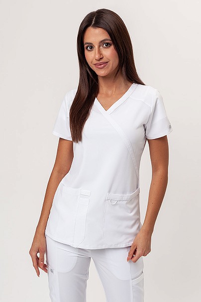 Bluza medyczna damska Dickies EDS Essentials Mock biała