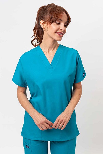 Bluza medyczna damska Cherokee Originals V-neck Top morski błękit