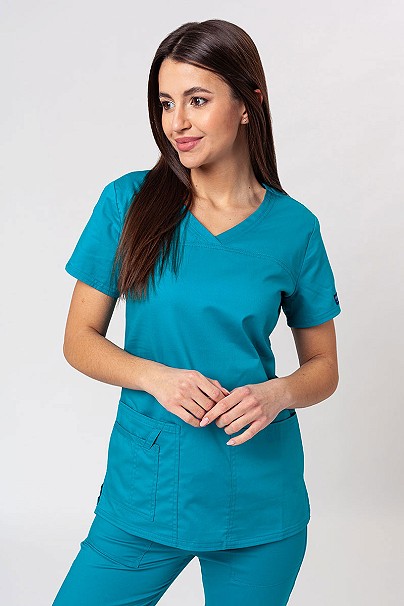 Bluza medyczna damska Cherokee Core Stretch Top morski błękit