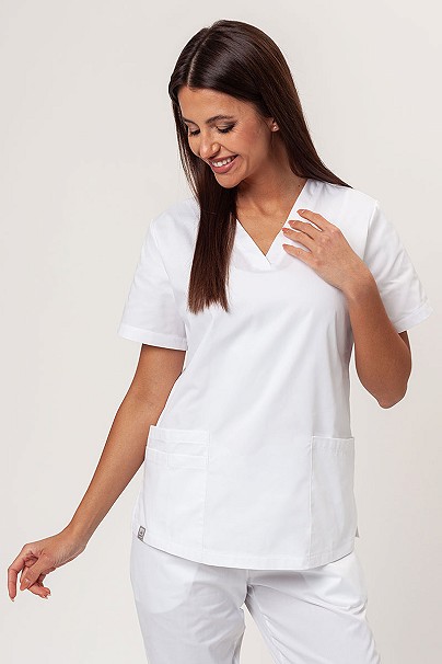 Bluza medyczna damska Sunrise Basic Light FRESH biała