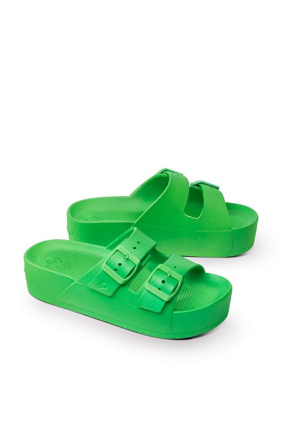 Obuwie Schu'zz Jeannette Neon zielone