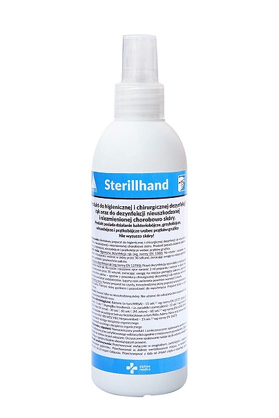 Płyn do dezynfekcji rąk i skóry Sterillhand 250ml