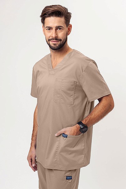 Bluza medyczna męska Cherokee Revolution V-neck Men beżowa